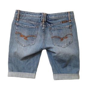 Comfy and Well-Worn Miss Me Jean Shorts 27